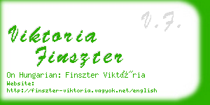 viktoria finszter business card